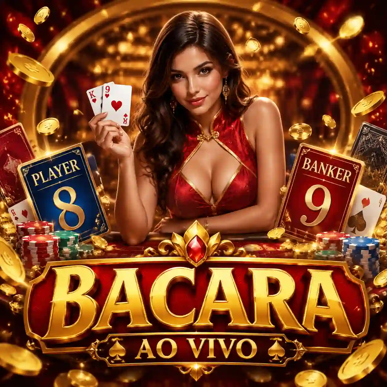 Mesa de cassino ao vivo com dealer real conduzindo o jogo na 05p.com