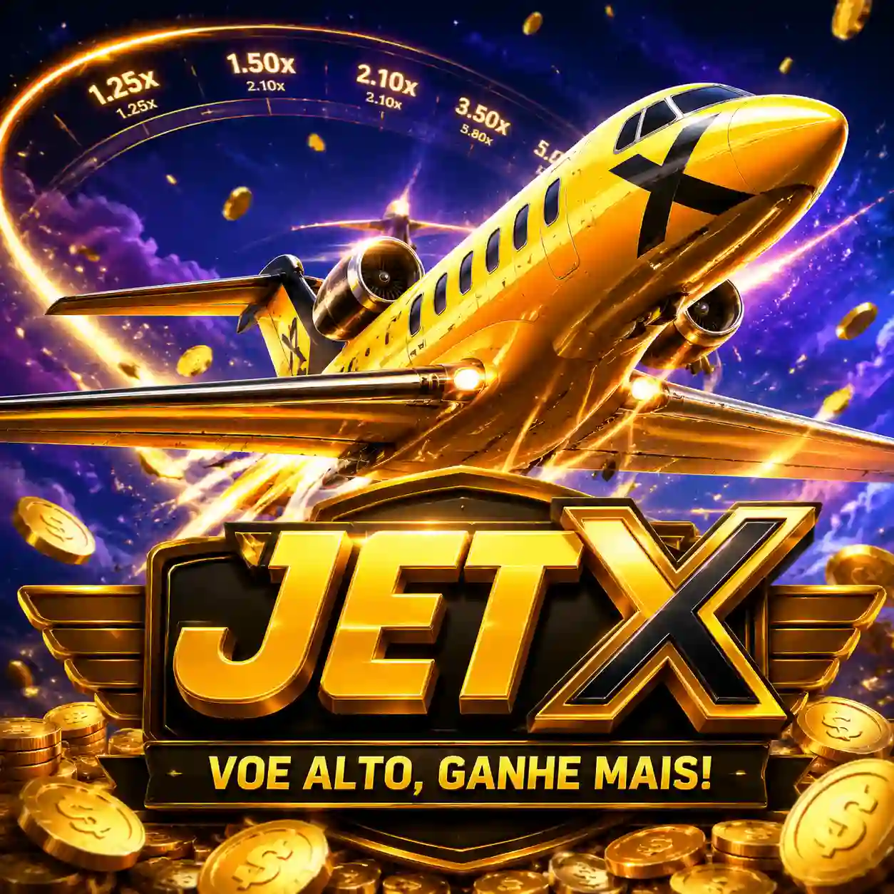 JetX, jogo crash de jato com multiplicadores altos e ranking ao vivo